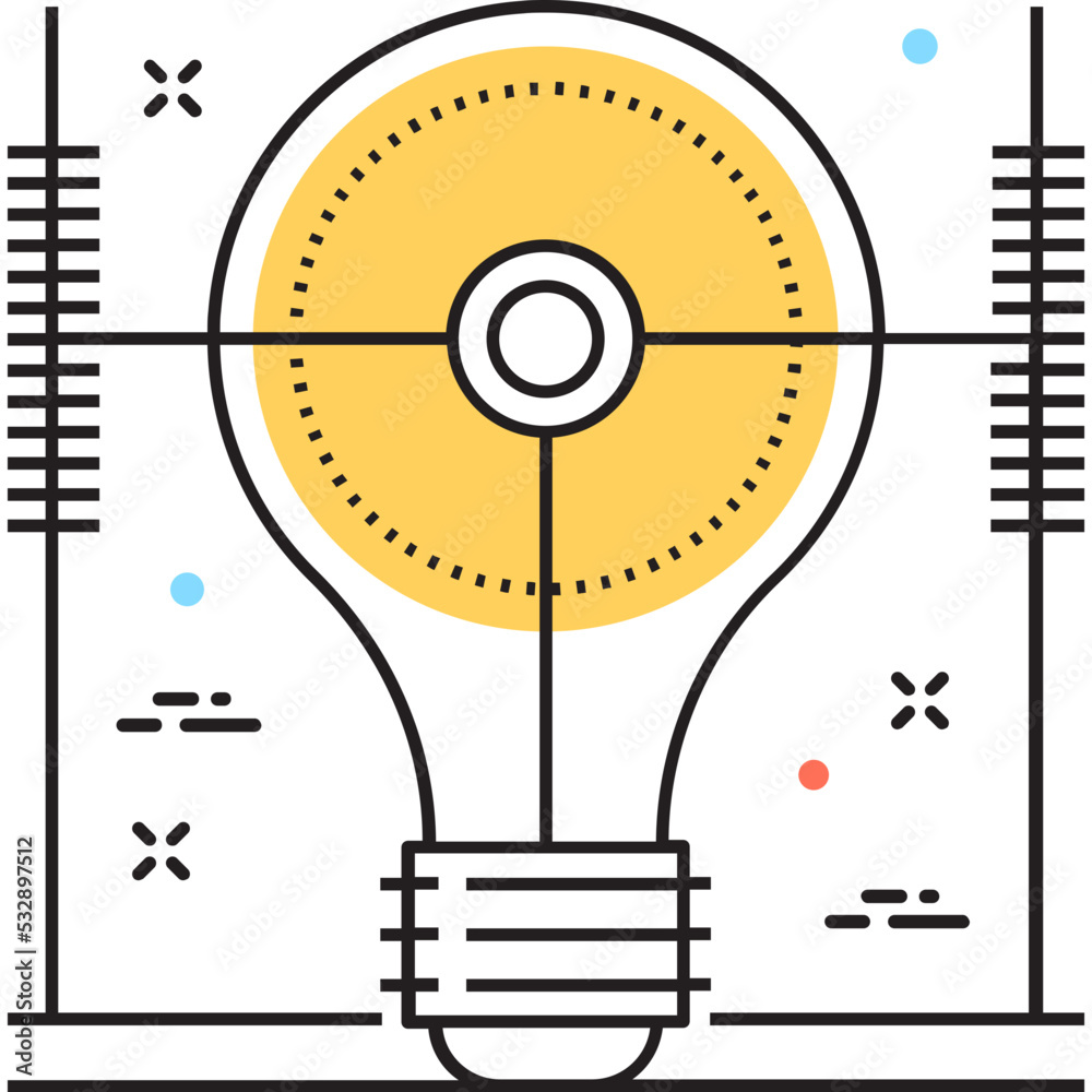 Obraz premium Solution Defining Vector Icon 