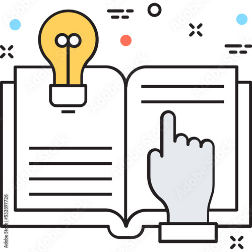 Lesson Vector Icon 