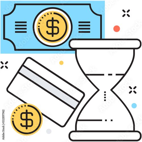 Money Management Vector Icon