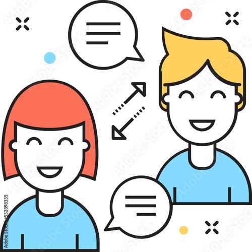 Communication Vector Icon