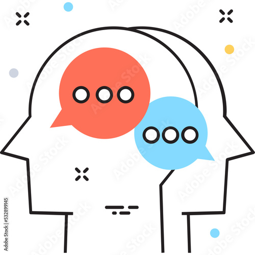 Communication Vector Icon