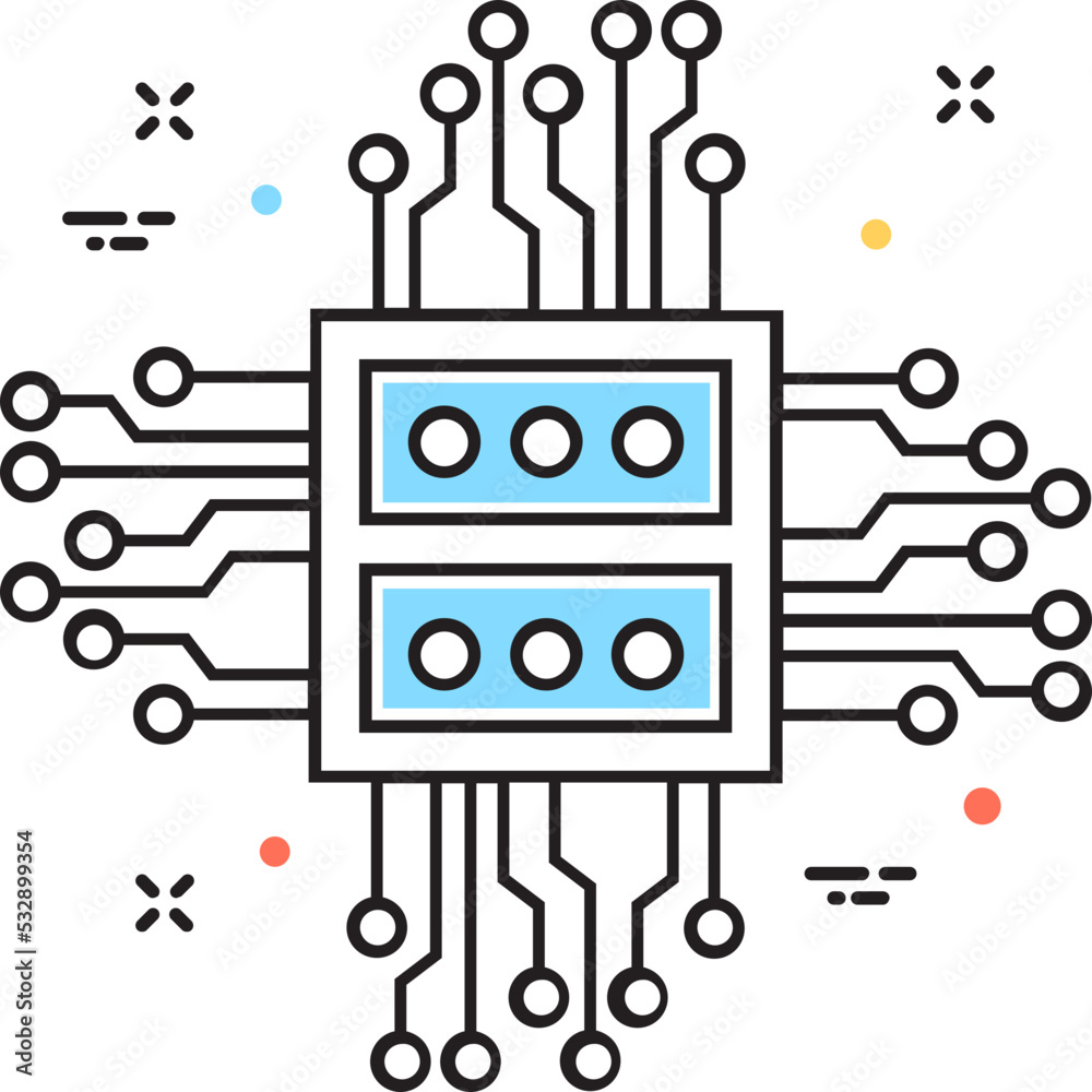 Data Access Vector Icon Data Access Vector Icon