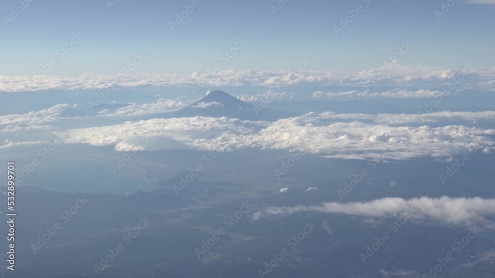 Aerial video of Mt. Fuji, Japan Aerial video of Mt. Fuji, Japan