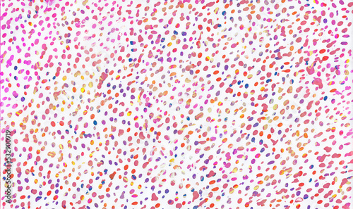abstract dots creative pattern as background, hand drawn artwork, watercolor on paper