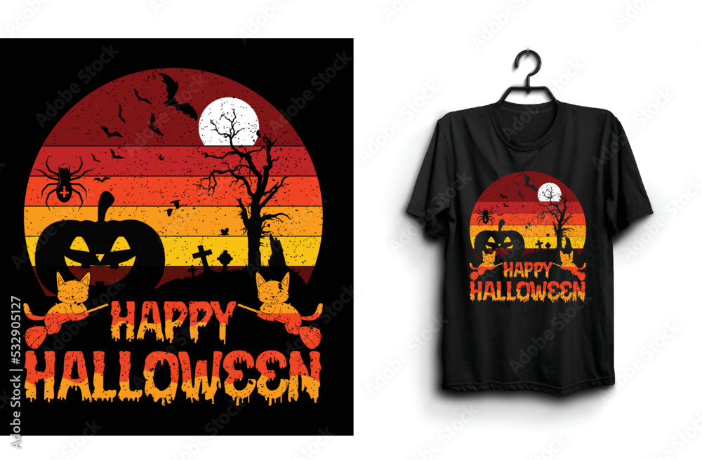 Halloween t shirt design Halloween t shirt design