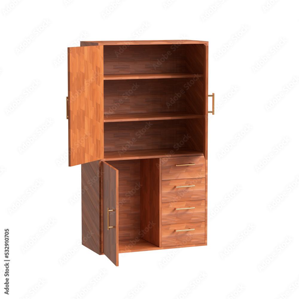 3D wardrobe Rendering, Realistic furniture 3d illustration 3D wardrobe Rendering, Realistic furniture 3d illustration