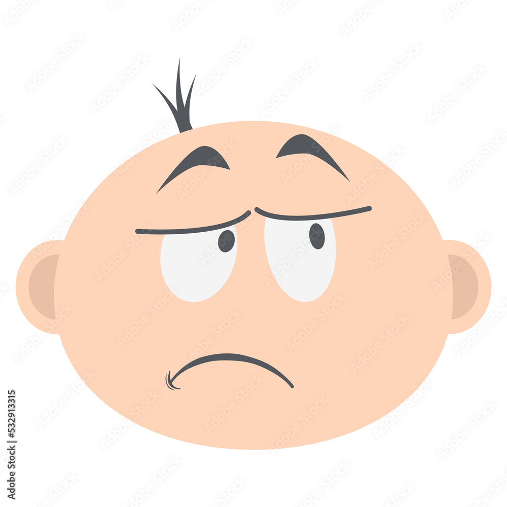baby boy head emoticon face expression collection baby boy head emoticon face expression collection