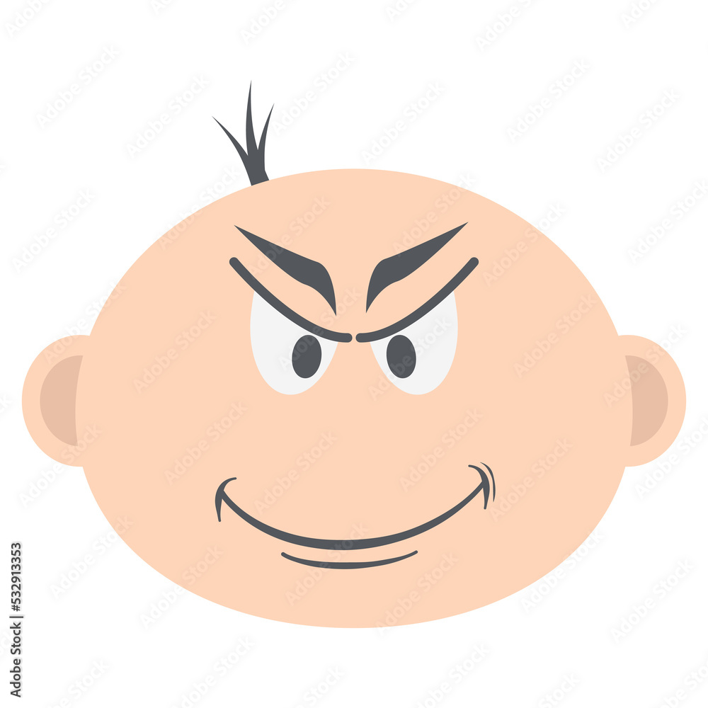 baby boy head emoticon face expression collection baby boy head emoticon face expression collection