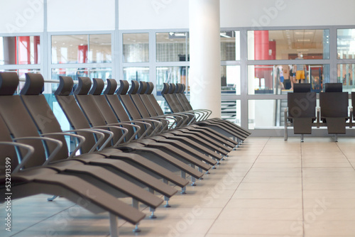 empty seats in airport