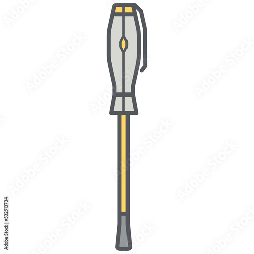 testpen construction tools icon set collection