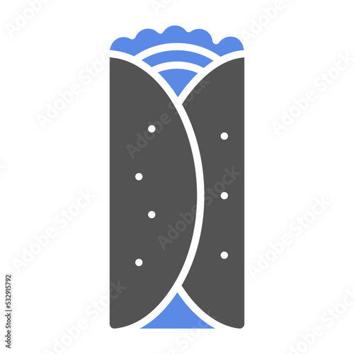 Burrito Icon Style