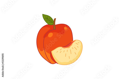 Fruits with Vitamin A-Nectarine