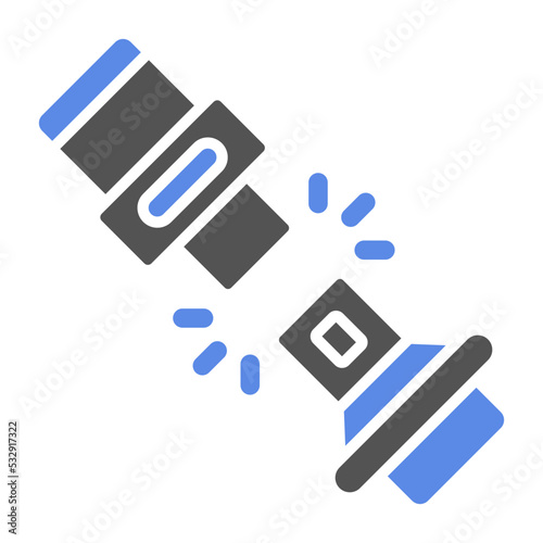 Seat Belt Icon Style