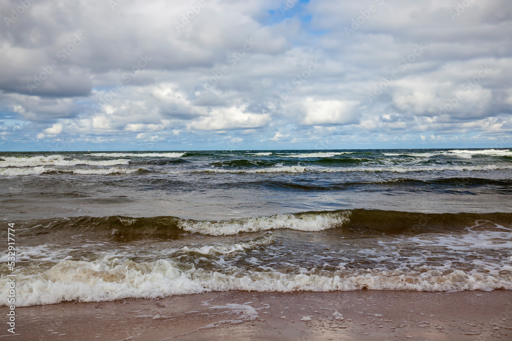 Fototapeta premium Seascape in summer on the Baltic Sea