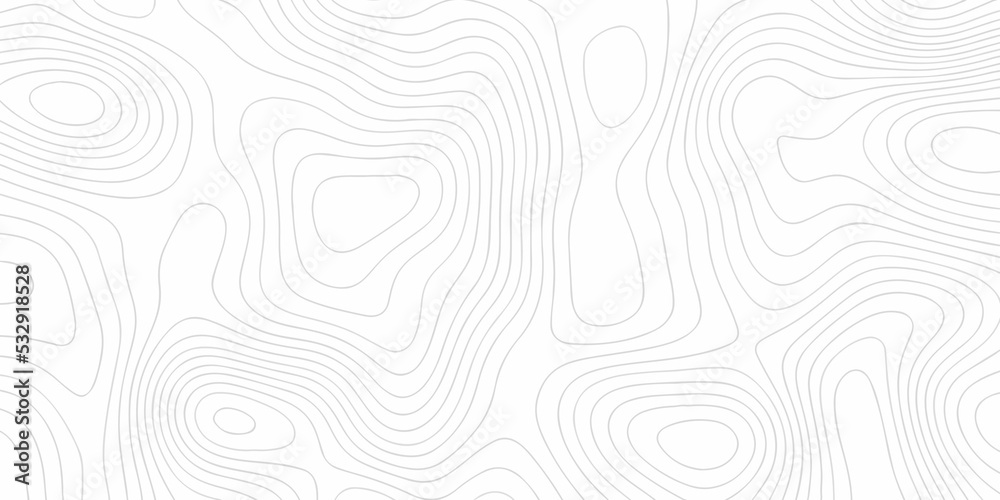 Topographic map background. silver line topography maount map contour background, geographic grid. Abstract vector illustration.	
