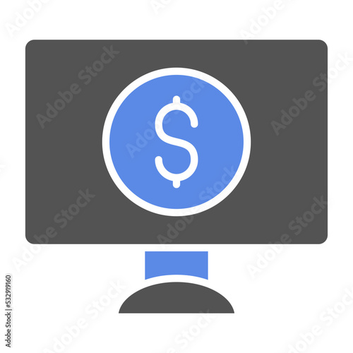 Crowdfunding Platform Icon Style photo