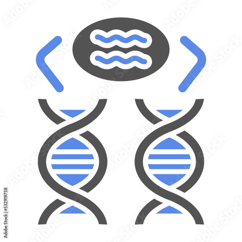 Genetic Comparation Icon Style