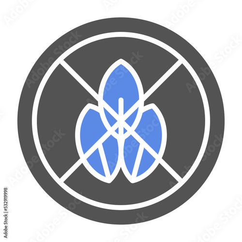 Non Gmo Ingredients Icon Style
