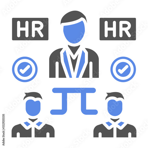 Hiring Manager Icon Style