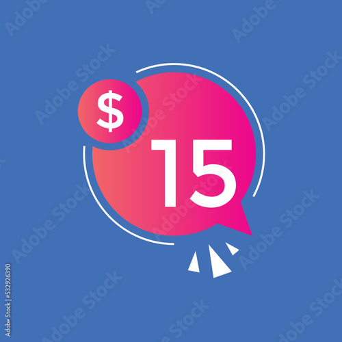 1 dollar price tag. Price $1 USD dollar only Sticker sale promotion Design. shop now button for Business or shopping promotion

