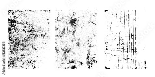 Wallpaper Mural Grunge Urban Backgrounds set.Texture Vector.Dust Overlay Distress Grain ,Simply Place illustration over any Object to Create grungy Effect .abstract,splattered , dirty, texture for your design.  Torontodigital.ca