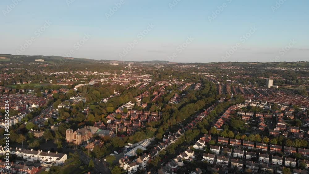 Belfast Metropolitan Area Aerial View Belfast Metropolitan Area Aerial View