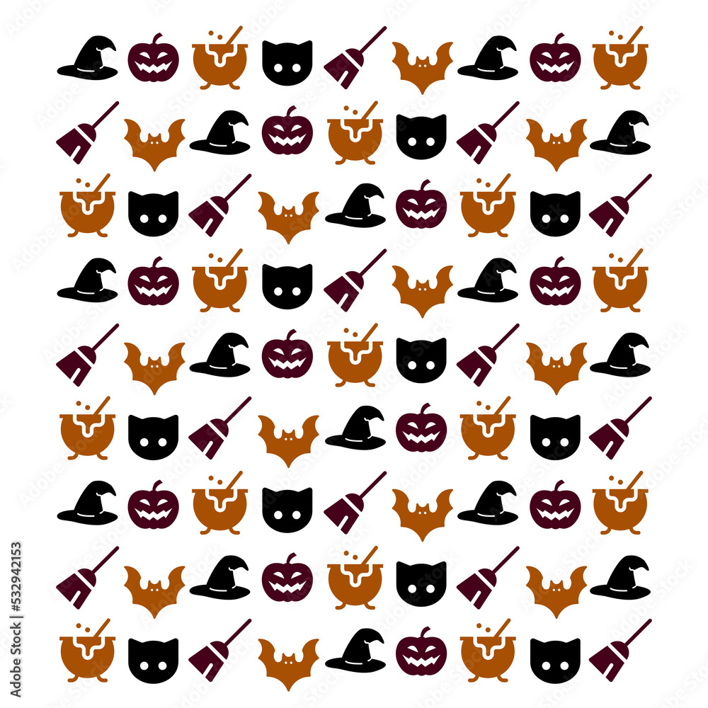 Haloween Witch pattern