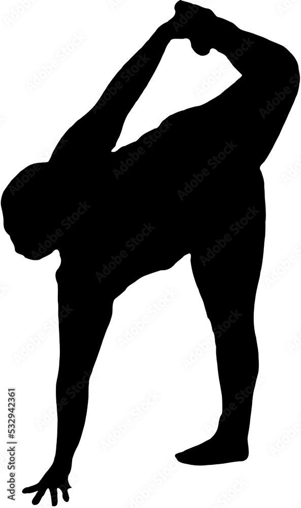 silhouette design various people's activities silhouette design various people's activities