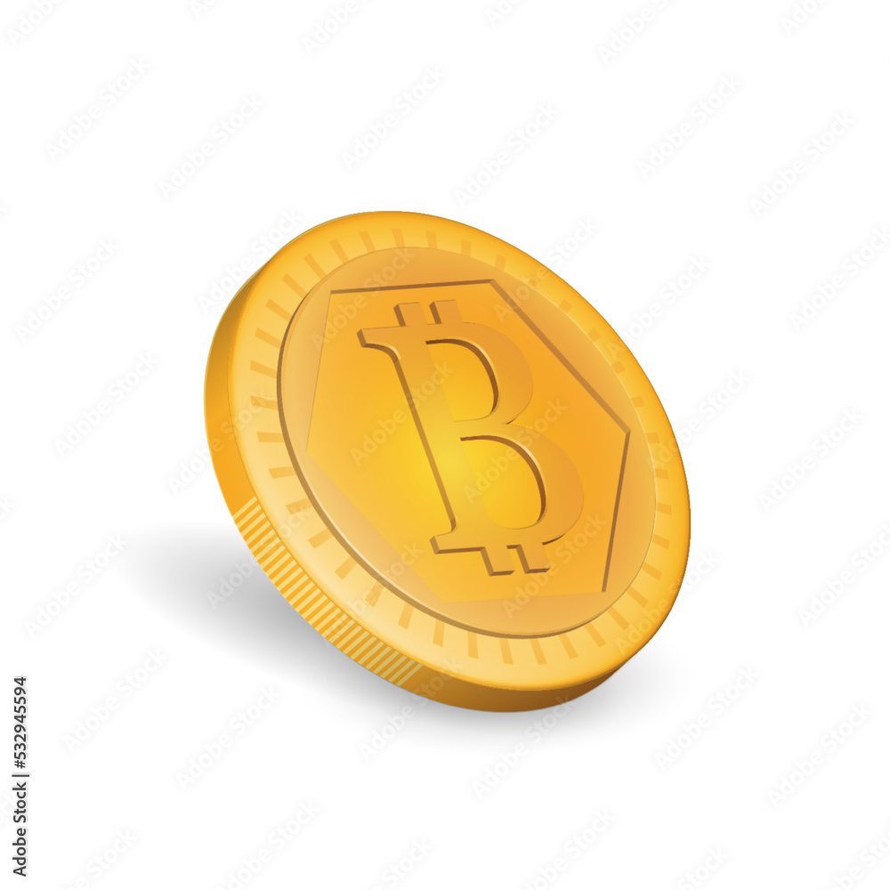 Pile of Bitcoin symbols of gold coins. Financial assets and electronic payments, revenue growth due to mining and investment. 3d vector illustration Pile of Bitcoin symbols of gold coins. Financial assets and electronic payments, revenue growth due to mining and investment. 3d vector illustration