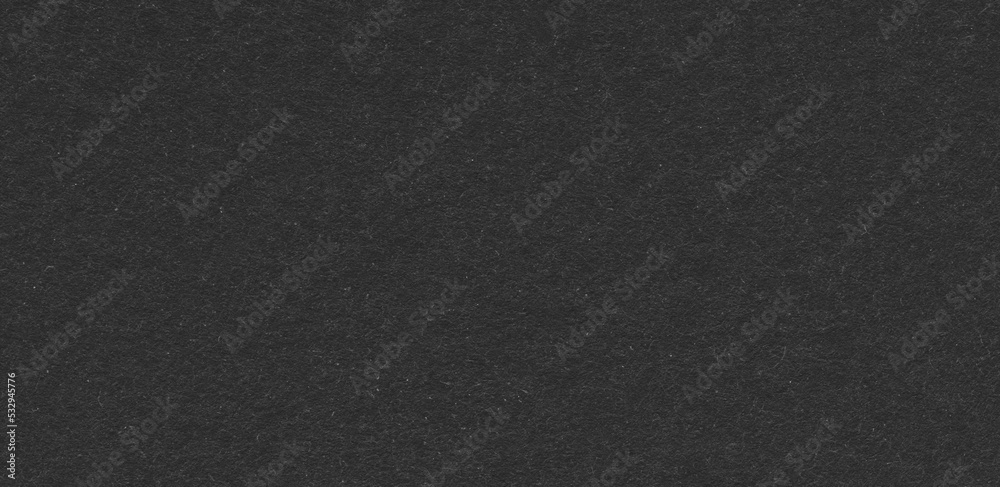 Texture of black cardboard paper, panoramic view Texture of black cardboard paper, panoramic view