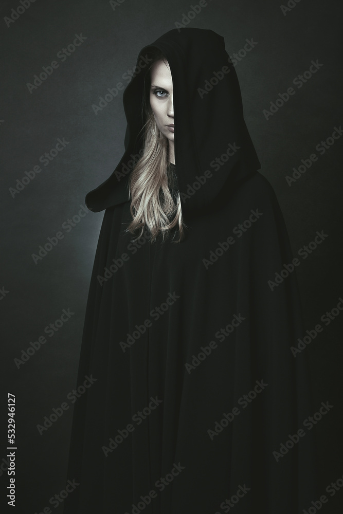 Mysterious hooded vampire Mysterious hooded vampire