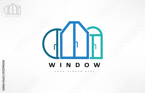 windows logo vector exterior house design