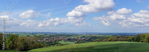 Die Paderborner Hochebene, Panorama