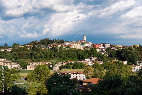 Bild auf Leinwand San Daniele in Friuli Cityscape  of the Northern Italian Town Famous for Prosciu
