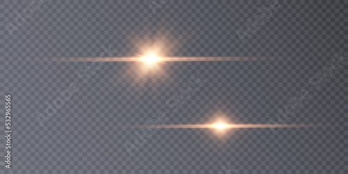 A flash of light, a star on a transparent background. Sun, summer. light sunlight png. Light flash of light.