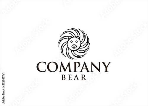 bear logo design