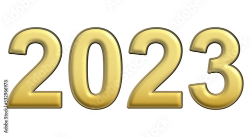 2023 Silvester Neujahr Jahreszahl