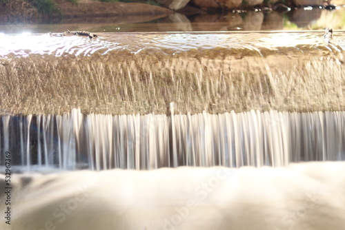 Waterfall in downtown Prescott, Arizona photo