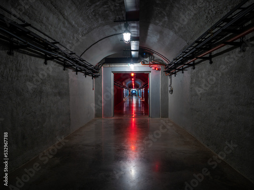 Obraz na płótnie tunnel in the city w salonie