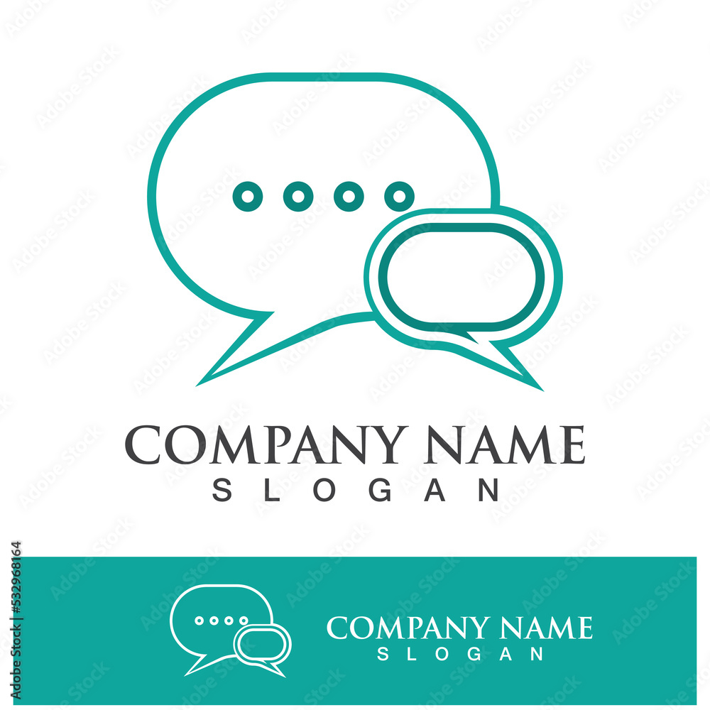 message bubble logo and symbol speech message bubble logo and symbol speech