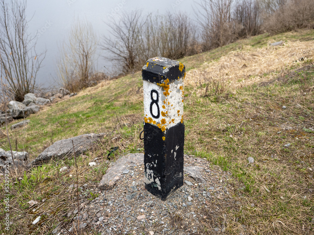 sign on the road