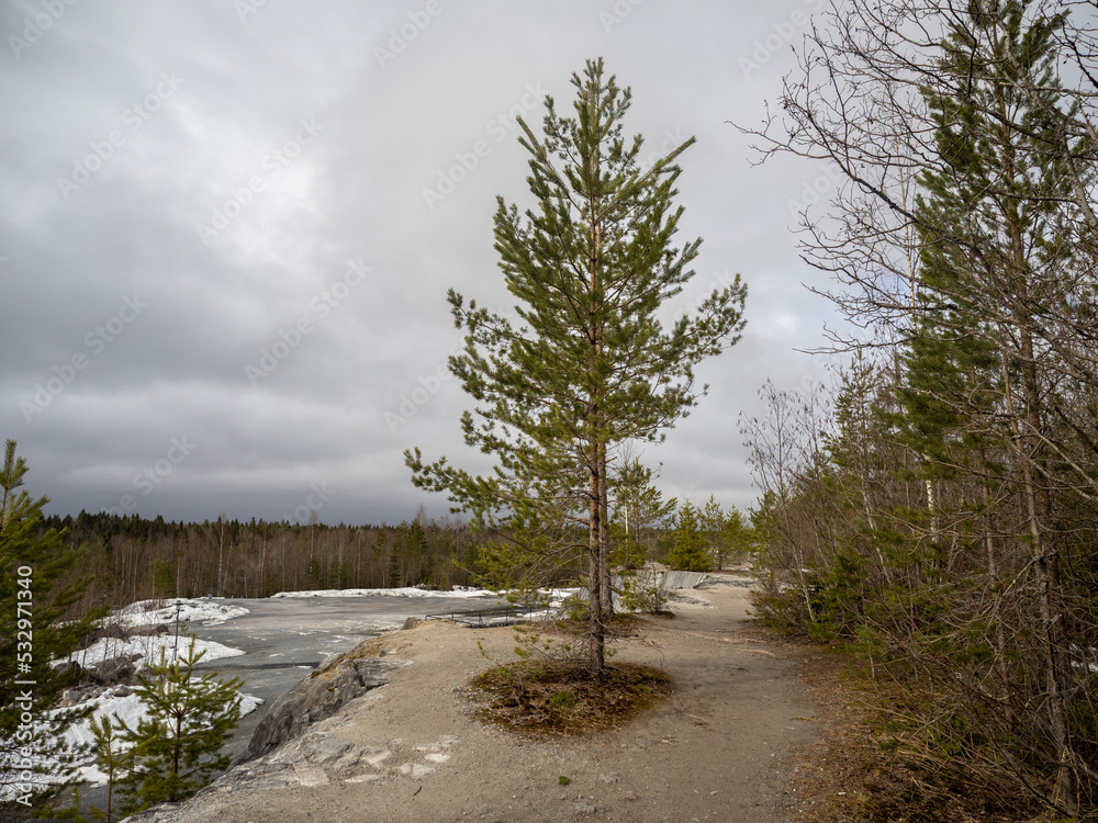 Ruskeala marble quarry