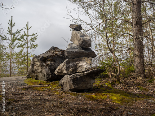 Obraz na płótnie stones w salonie