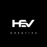 HSV Letter Initial Logo Design Template Vector Illustration