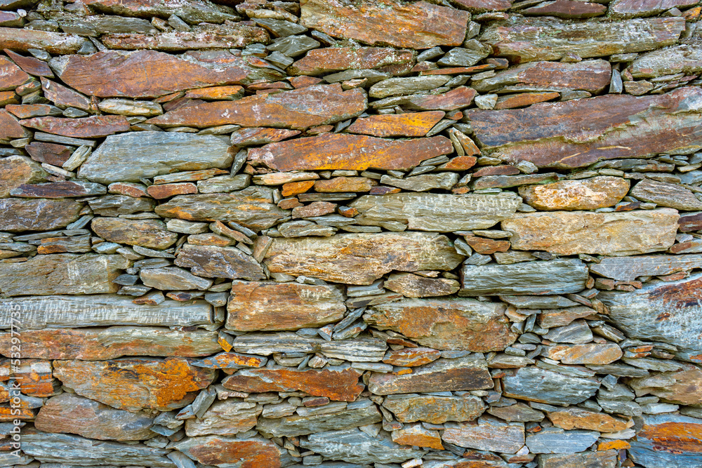 Shale stone wall background Douro Valley Shale stone wall background Douro Valley