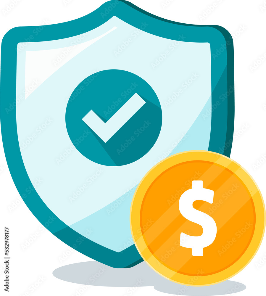 Financial Security Icon Financial Security Icon