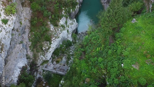 Lago Di Barcis Italy Drone Footage
