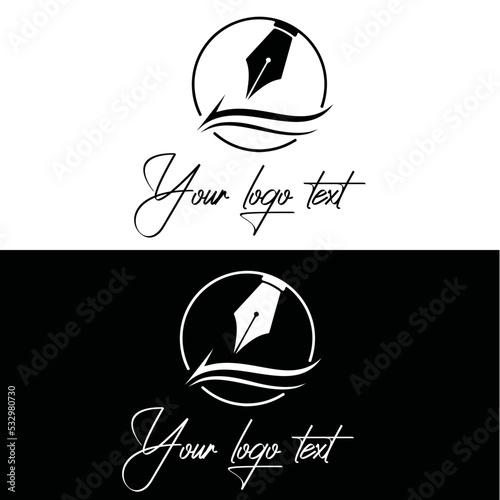 Signature and Writing logo 
