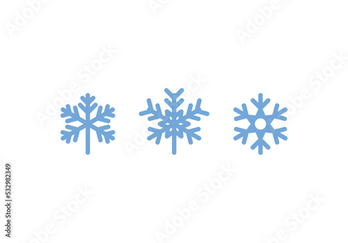 Snow and could icon design for your business