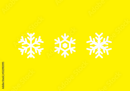 Snow and could icon design for your business